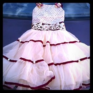 Girls evening dress.